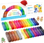 Tempera Paint Sticks, 30 Colors Solid For Kids With 1 Drawing Pad,. Fixed Price $42.99.