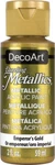 6 Pack Decoart Dazzling Metallics Acrylic Paint 2OZ-EMPEROR'S Gold DM-DA148. Fixed Price $27.19.