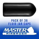 Master Airbrush Siphon Bottle Jar Adapter Cap Covers (pack Of 36) -plastic Plugs. Fixed Price $6.99.