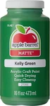 Apple Barrel Acrylic Paint Assorted Colors (16 Ounce), 21136 Kelly Green. Fixed Price $6.00.