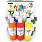 Abeier Washable Finger Paint Bulk Pack For Toddlers, Safe Non-toxic, 12 Vibra.... Fixed Price $47.49.