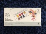 Cotman Watercolor Pocket Set 8 Godets + Pen. Portrait. Fixed Price $18.50.