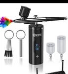 Sicopro Cordless Airbrush Kit Portable Compressor For Nails Cakes Shoes Hair. Fixed Price $41.99.
