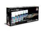 Acrylic Painting - Colors Set U.s.a.f. Vietnam War Italeri. Fixed Price $22.51.