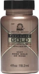 Folkart Treasure Gold Paint 4OZ Rose. Fixed Price $17.79.