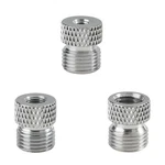 Hubest Airbrush Adapter Kit (3-PIECE Set) 1/8" Bsp Male & 1, Silver. Fixed Price $15.46.
