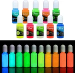 Epoxy Uv Resin Color Pigment - Glow The Dark Liquid Luminous Transparent. Fixed Price $26.39.