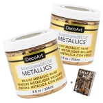 Decoart Americana Decor Metallics 24K Gold Paint - Pack 8OZ. Fixed Price $38.62.