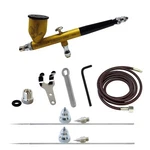 C-TG3AS-GB Paasche Talon Gold/blk Cerakote Dbl Action Grav Feed Airbrush Set. Fixed Price $131.33.