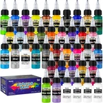 Roizefar Airbrush Paint, 36 Colors With 4 Thinner Set, Water-b.... Fixed Price $40.75.