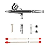 Hubest 0.20.30.5MM Dual-action Gravity Feed Airbrush Gun Painting Kit. Fixed Price $29.19.