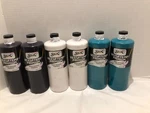 Sax Versatemp Liquid Tempera Heavy-bodied Paint, Assorted Colors, Lot Of 2. Fixed Price $9.99.