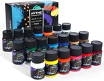 Artme Acrylic Leather Paint Set, 20 Colors X 30ML Dye Kit Perfec. Fixed Price $38.95.