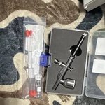 Gocheer Dual-action Airbrush Kit Black Mpn B0FB8ZV951. Fixed Price $44.99.