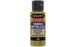 Decoart Sosoft Fabric Acrylic Metallic Paint Count (pack 1), Gold. Fixed Price $15.99.