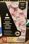 Arteza Premium Watercolor Paint Half-pans. Fixed Price $10.99.