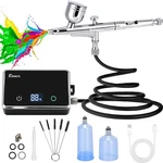 Slskbut Airbrush Kit With Compressor 4-GEAR Adjustable, 32 Psi High Press.... Fixed Price $56.37.