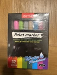Zeyar Acrylic Paint Markers, Water Based, 32 Vibrant Colors. Fixed Price $24.99.