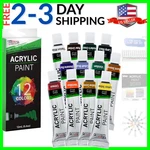 Professional Color Set Acrylic Paint 12ML Tubes - Rich Pigment Vivid.... Fixed Price $21.99.