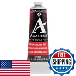 Grumbacher Academy Oil Paint 150 ML/5.07 Oz Red T09511. Fixed Price $29.32.
