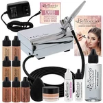 Belloccio Airbrush Medium Foundation Makeup System Compressor Blush Bronzer Kit. Fixed Price $99.99.