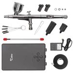 Colima 2025 Upgrade 55PSI Airbrush Kit - Double Action. Fixed Price $94.59.