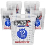 12 Ounce (350ML) Graduated Plastic Mixing Cups (box Of 20) - Paint Cup.... Fixed Price $25.71.