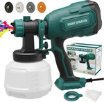 Paint Sprayer, 700W Hvlp Gun With 4 Nozzles & 3 Patterns,. Fixed Price $29.99.