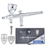 3 Cup Master G46 Dual-action Gravity Airbrush Set Hobby Auto Paint Cake Tattoo. Fixed Price $49.99.