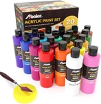 Abeier Acrylic Paint, 20 Colors (250 7.68 Fl Oz (pack Of 22),. Fixed Price $69.99.