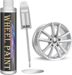 Silver Wheel Touch Up Paint, Chrome Rim For Curb Rash, Scratch Repai. Fixed Price $21.74.