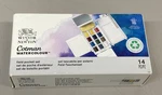 Winsor & Newton Cotman Watercolor Paint Field Pocket Set 12 Half Pan Ship. Fixed Price $21.95.