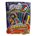Elmers Sprayza Airbrush System 6 Markers Stencils Crafts Drawing Age 5+ New. Fixed Price $14.00.