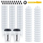 Disposable Paint Cups OUNCE(165ML), Mini Mixing With Lid And 50 .... Fixed Price $50.73.