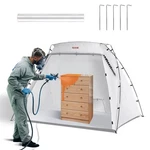 Vevor Spray Paint Shelter Tent 7.5X5.2X5.2FT Portable Booth. Fixed Price $41.90.