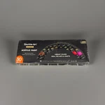 Shuttle Acrylic Paint Set, 30 X12ML Tubes Artist 33 Piece Colors. Fixed Price $18.00.