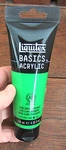 Liquitex Basics Acrylic Oz Light Green Permanent 1046312. Fixed Price $9.50.