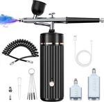 Rechargeable Cordless Airbrush-kit Compressor With Hose For Painting Nail Art. Fixed Price $27.59.