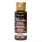 Decoart Dazzling Metallics 2-OUNCE Rich Espresso Fl Oz (pack Of 1), Brown. Fixed Price $12.99.