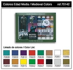 Vallejo 17ML Bottle Medieval Model Paint Set (16 Colors) - Hobby And. Fixed Price $52.35.