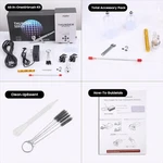 Airbrush Kit With COMPRESSOR,27PSI Pressure Levels Portable, METU-300MAX. Fixed Price $47.59.