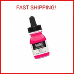 Liquitex Professional Acrylic Ink, 1-OZ (30ML) Jar, Fluorescent Pink. Fixed Price $25.08.