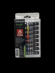 Sargent Acrylic Professional Quality Paint Set 8 Colors 12ML Highly Pigmented. Fixed Price $7.96.