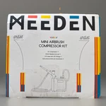 Meeden Airbrush Kit With Mini Compressor - White. Fixed Price $49.98.