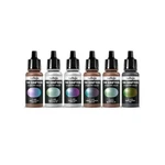 Vallejo - The Shifters Galaxy Dust Set Of 6 Metallic Acrylic Airbrush Colou.... Fixed Price $31.16.