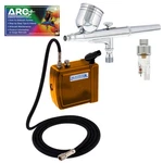 Master Gravity Feed Gold Airbrush Kit Mini Compressor, Hobby Craft Art Cake. Fixed Price $69.99.