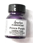 Angelus Pearlescent Leather Paint 1OZ Prince Purple Color Artistic Bottle. Fixed Price $9.99.