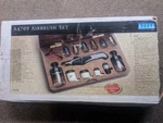 Vintage Testor Aztek Airbrush Set A4709 Walnut Box. Fixed Price $102.60.