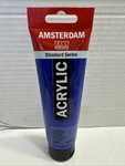 Amsterdam Standard Series Acrylic Tube 120ML Ultramarine 504. Fixed Price $17.50.