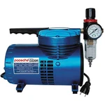 Paasche Airbrush Company 1/6 Hp Diaphragm Compressor W/regulator PASD220R. Fixed Price $169.00.